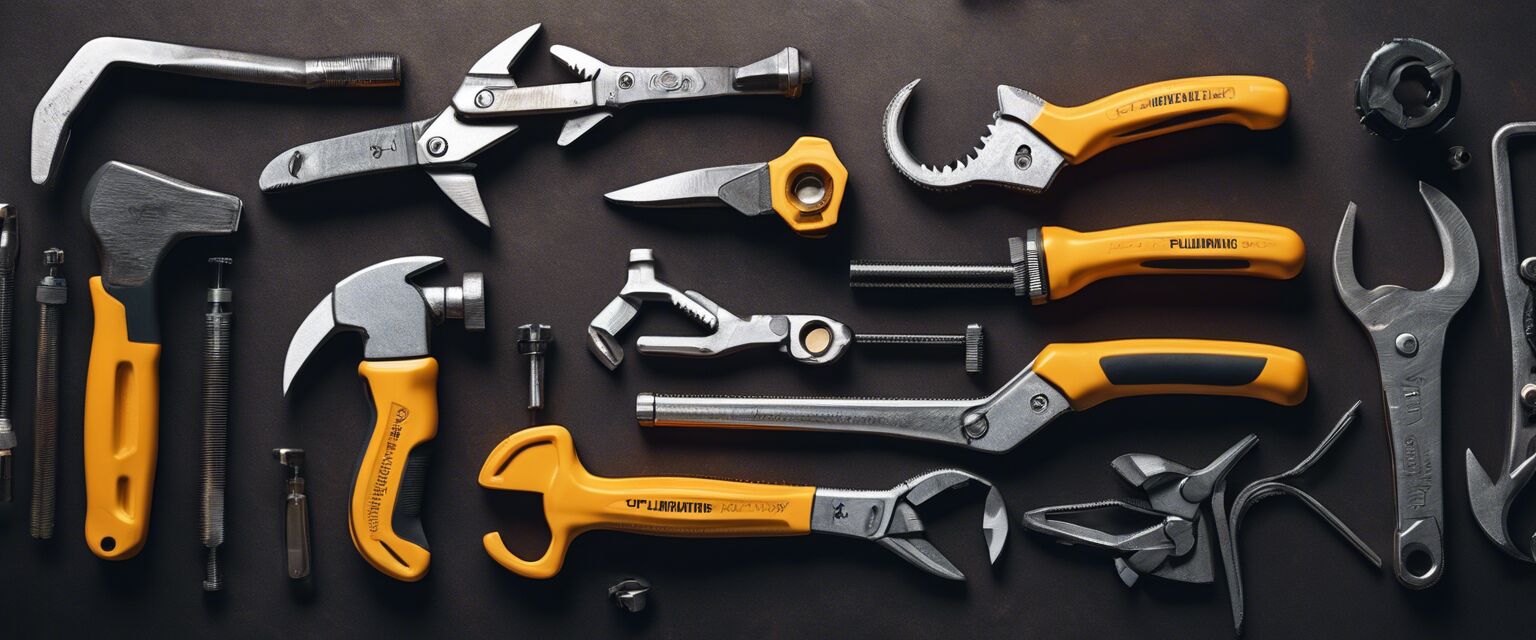 Plumbing tools collection